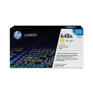 HP 648A Laserjet Toner Cartridge Yellow (CE262A) HP 648A Laserjet Toner Cartridge Yellow (CE262A)