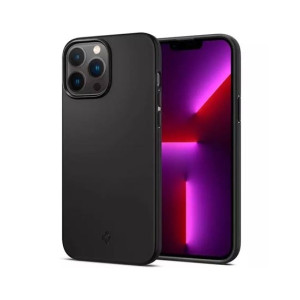 Spigen Thin Fit Case For iPhone 13 Pro Max Matte Black (ACS03674) Spigen Thin Fit Case For iPhone 13 Pro Max Matte Black (ACS03674)
