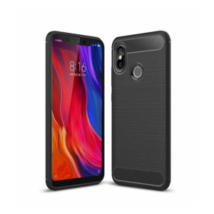 iPaky Concise Anti Fingerprint TPU Case For Mi 8 - Black (AMT-6472) iPaky Concise Anti Fingerprint TPU Case For Mi 8 - Black (AMT-6472)