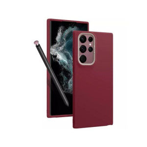 Spigen Color Brick Case For Galaxy S22 Ultra - Sangria (ACS03933) Spigen Color Brick Case For Galaxy S22 Ultra - Sangria (ACS03933)