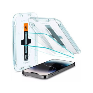 Spigen EZ Fit Screen Protector Case For iPhone 14 Pro Pack Of 2 (AGL05214) Spigen EZ Fit Screen Protector Case For iPhone 14 Pro Pack Of 2 (AGL05214)