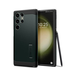 Spigen Tough Armor Case For Galaxy S23 Ultra Abyss Green (ACS05625) Spigen Tough Armor Case For Galaxy S23 Ultra Abyss Green (ACS05625)