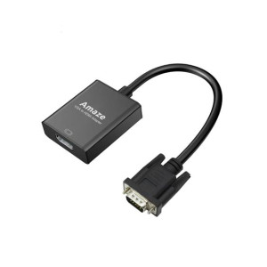 Amaze VGA To HDMI Adapter With Audio Black (A832) Amaze VGA To HDMI Adapter With Audio Black (A832)