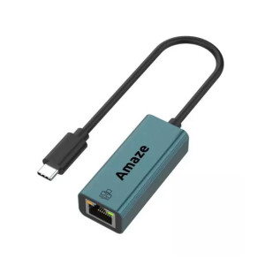 Amaze A405 Type - C To Gigabit Ethernet Adapter Black (A405) Amaze A405 Type - C To Gigabit Ethernet Adapter Black (A405)