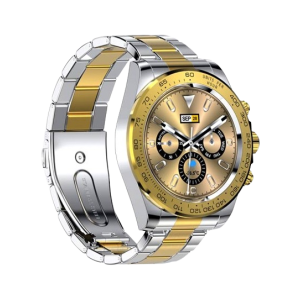 Yolex Designer Collection Luxury Stainless Steel Smart Watch Two Tone