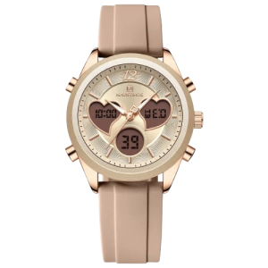 Naviforce Elegant Heart Watch For Women Rose Gold (NF-5045-14) Naviforce Elegant Heart Watch For Women Rose Gold (NF-5045-14)