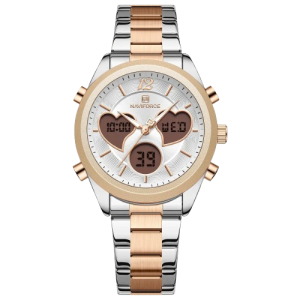 Naviforce Elegant Heart Watch For Women Two Tone (NF-5045-8) Naviforce Elegant Heart Watch For Women Two Tone (NF-5045-8)