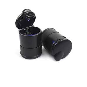 Muzamil Store Auto Office Cigarette Ashtray Holder Cup Black