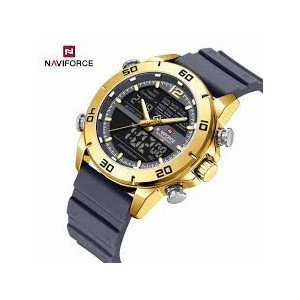 Naviforce Dual Track Edition Watch For Men Black (NF-9253T-7) Naviforce Dual Track Edition Watch For Men Black (NF-9253T-7)