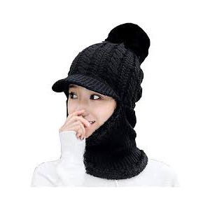 SS Mart Women Winter Cap and Neck and Warm SS Mart Women Winter Cap and Neck and Warm