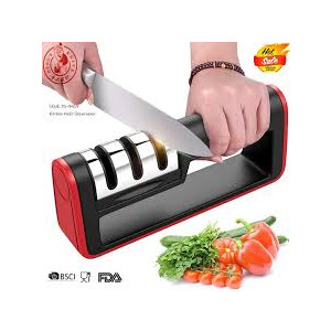 Genshirt 3 In 1 Kitchen Knife Sharpener Tungsten Steel Genshirt 3 In 1 Kitchen Knife Sharpener Tungsten Steel