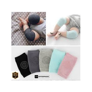 Genshirts 1 Pair Soft Elastic Knee Pads for Babies Genshirts 1 Pair Soft Elastic Knee Pads for Babies