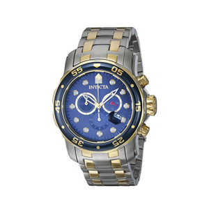 Invicta Pro Diver Chronograph Men's Watch Two-Tone (0077) Invicta Pro Diver Chronograph Men's Watch Two-Tone (0077)