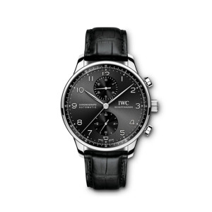 IWC Portugieser Chronograph Men's Watch Black (IW371447) IWC Portugieser Chronograph Men's Watch Black (IW371447)
