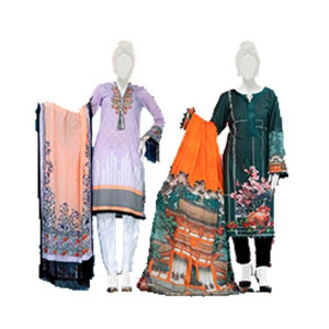 Jamal Home Unstitched Lawn 2 Piece Pack of 2 (0110) Jamal Home Unstitched Lawn 2 Piece Pack of 2 (0110)