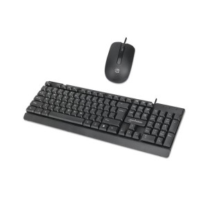 Manhattan Wired USB Keyboard And Mouse Set (180481)