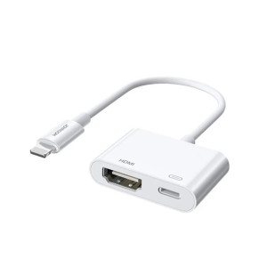 Joyroom Lightning To HDMI Converter Adapter White (S-H141) Joyroom Lightning To HDMI Converter Adapter White (S-H141)