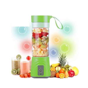 The AZY Portable USB Rechargeable 4 Blades Juicer Blender The AZY Portable USB Rechargeable 4 Blades Juicer Blender