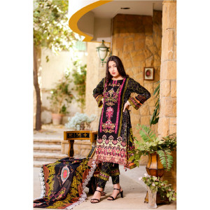 Khaddi Embroidered Summer Collection 2020 Vol 02 3 Piece (01a) Khaddi Embroidered Summer Collection 2020 Vol 02 3 Piece (01a)