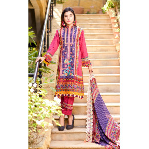 Khaddi Embroidered Summer Collection 2020 Vol 02 3 Piece (06b) Khaddi Embroidered Summer Collection 2020 Vol 02 3 Piece (06b)