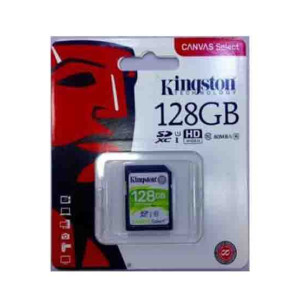 Kingston 128GB Convas MicroSDHC Class 10 Memory Card Kingston 128GB Convas MicroSDHC Class 10 Memory Card