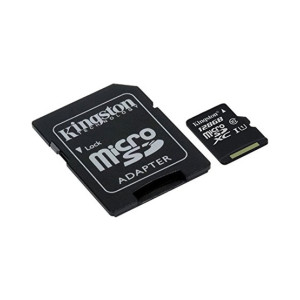 Kingston 128GB UHS-1 Class 10 MicroSDXC Memory Card Kingston 128GB UHS-1 Class 10 MicroSDXC Memory Card