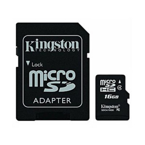 Kingston 16GB Class 4 MicroSDHC Memory Card Kingston 16GB Class 4 MicroSDHC Memory Card