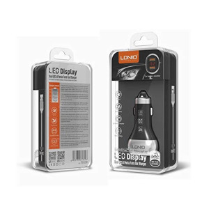 Ldnio Led Fast Car Charger Black Ldnio Led Fast Car Charger Black