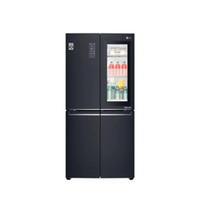 LG InstaView Door-in-Door Refrigerator The Black 21 cu ft (GC-Q22FTBKL) LG InstaView Door-in-Door Refrigerator The Black 21 cu ft (GC-Q22FTBKL)