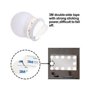 F.A Communications Vanity Mirror LED Lights 10 Pcs F.A Communications Vanity Mirror LED Lights 10 Pcs