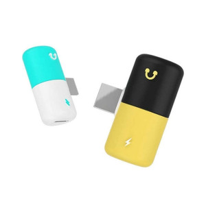 Argoss Store Dual Lightning Splitter Capsule Design For iPhone Multi Color Argoss Store Dual Lightning Splitter Capsule Design For iPhone Multi Color