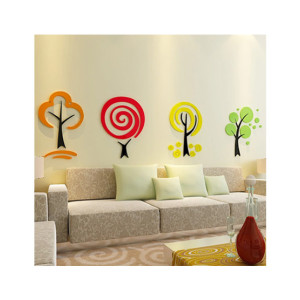 LookNBuy Kinder Trees Wall Art (0065) LookNBuy Kinder Trees Wall Art (0065)