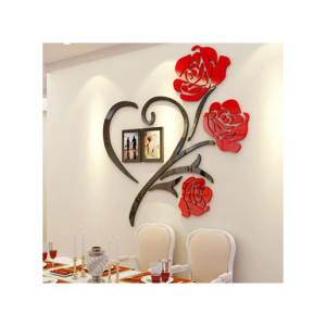LookNBuy Rose Flower Wall Art (0089) LookNBuy Rose Flower Wall Art (0089)