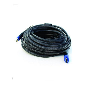 M.Mart HDMI Round Cable Black - 30m M.Mart HDMI Round Cable Black - 30m