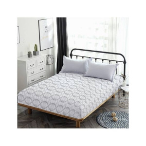 Maguari Cotton Fitted Single Bed Sheet Grey (0421) Maguari Cotton Fitted Single Bed Sheet Grey (0421)