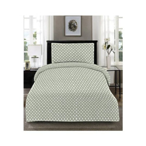 Maguari Dots Single Bed Sheet Grey (0326) Maguari Dots Single Bed Sheet Grey (0326)