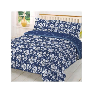 Maguari Paisley Design Double Bed Blue (0370) Maguari Paisley Design Double Bed Blue (0370)