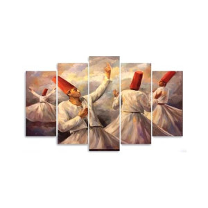 Maguari Sufism Canvas Small Wall Frame 5 Pcs (0706) Maguari Sufism Canvas Small Wall Frame 5 Pcs (0706)