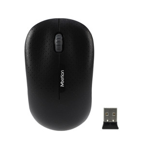 Meetion USB Wireless Mouse Calm Black (R545)