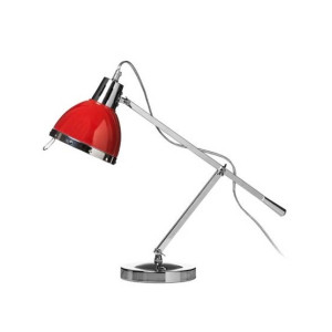 Premier Home Adjustable Table Lamp - Red (2501639) Premier Home Adjustable Table Lamp - Red (2501639)