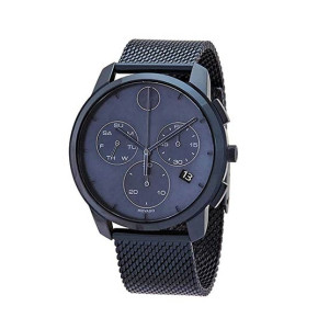 Movado Bold Thin Chronograph Men's Watch Blue (3600633) Movado Bold Thin Chronograph Men's Watch Blue (3600633)