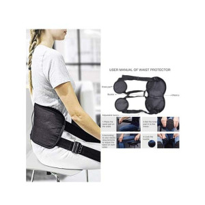 Muzamil Store Adjustable Waist Protector Belt Muzamil Store Adjustable Waist Protector Belt