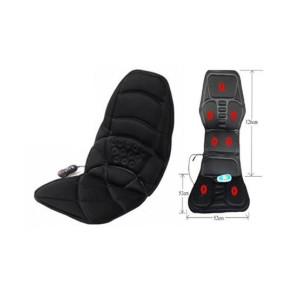 Muzamil Store Car Seat Massager Black Muzamil Store Car Seat Massager Black