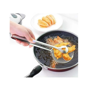 Muzamil Store Frying Strainer Tong Muzamil Store Frying Strainer Tong