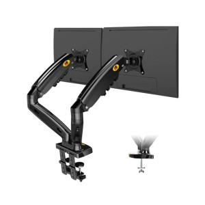 NB North Bayou Dual Screen LED Gas Spring Arm Desktop Mount (NB-F160) NB North Bayou Dual Screen LED Gas Spring Arm Desktop Mount (NB-F160)
