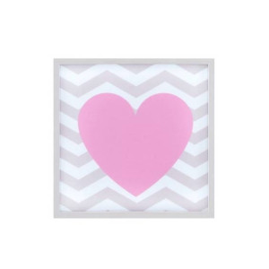 Premier Home Pink Heart Led Light Box (2502162) Premier Home Pink Heart Led Light Box (2502162)