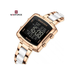 Naviforce Square Style Digital Watch For Men Two Tone (NF-5057-7) Naviforce Square Style Digital Watch For Men Two Tone (NF-5057-7)