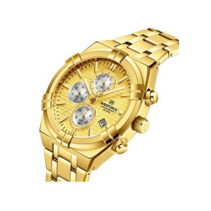 Naviforce Chronograph Edition Men's Watch Golden (NF-8042-4) Naviforce Chronograph Edition Men's Watch Golden (NF-8042-4)