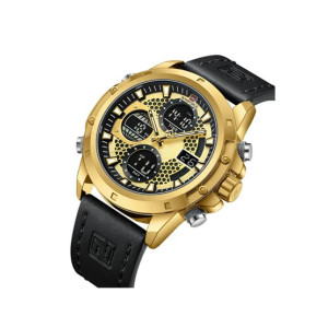 Naviforce Dual Time Editon Men's Watch Black (NF-9225-7) Naviforce Dual Time Editon Men's Watch Black (NF-9225-7)