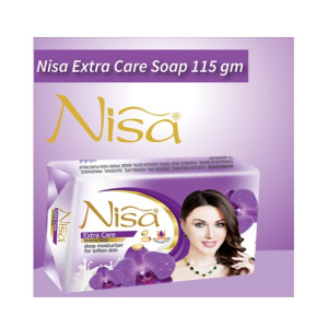 Nisa Extra Care Beauty Soap Purple 115gm Nisa Extra Care Beauty Soap Purple 115gm